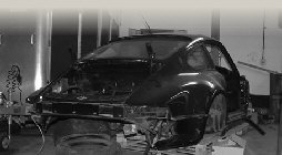 Porsche 911 turbo wide body shell awaiting rebuild